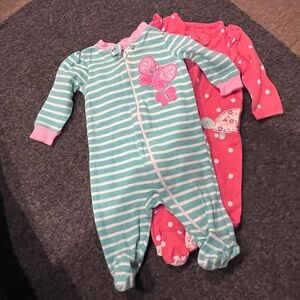 Striped and Polka Dot Kids One Piece Set